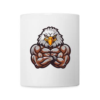 Musculation Eagle Muscles - Mug blanc - blanc - Devant