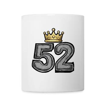 52 Number Krone - Mug - white - Front