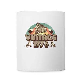 1976 Birthday born in 1976 Retro Vintage - Mug - white - Front