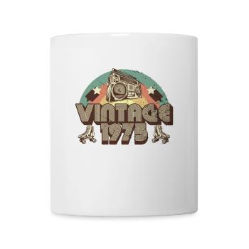 1975 Birthday born in 1975 Retro Vintage - Mug - white - Front