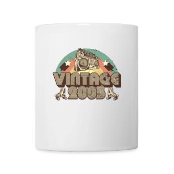 2005 Geburtstag geboren im Jahr 2005 Retro Vintage - Tasse - Weiß - Vorne