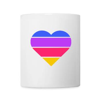 Hör auf mein Herz - Tasse - Weiß - Vorne