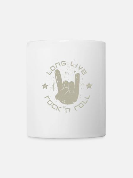 Rock 'n' Roll - Mug blanc - blanc