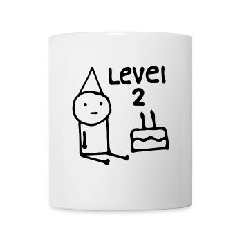 2nd Birthday Party Funny 2 Years Old Birthday kids - Mug blanc - blanc - Devant