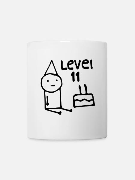 11. Geburtstagsfeier 11 Jahre alt Geburtstag Teenager - Tasse - Weiß
