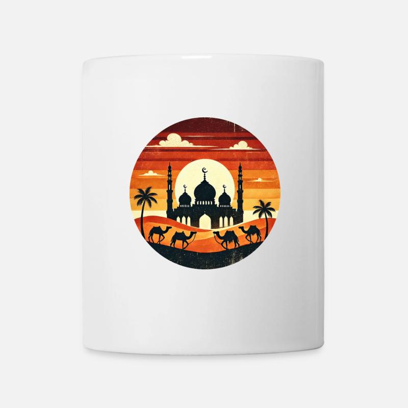 Marrakesh Mosque sunset - Mug - white