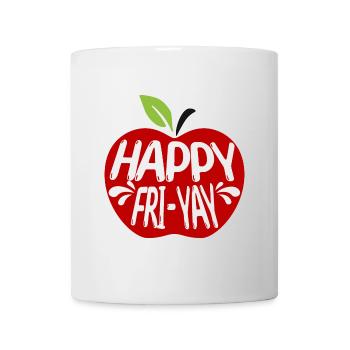 Humor Friday Lehrer-Wochenende - Tasse - Weiß - Vorne