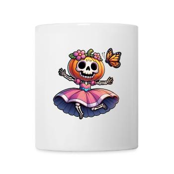 Lustige Halloween Prinzessin - Tasse - Weiß - Vorne