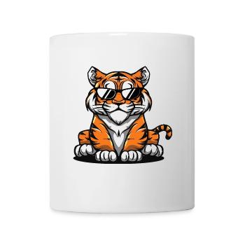 Tiger Cool Comic - Mug - white - Front