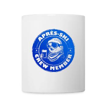 Faultier Apres Ski Team Spruch - Tasse - Weiß - Vorne