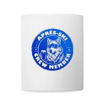 Wolf Apres Ski Team Spruch - Tasse - Weiß - Vorne