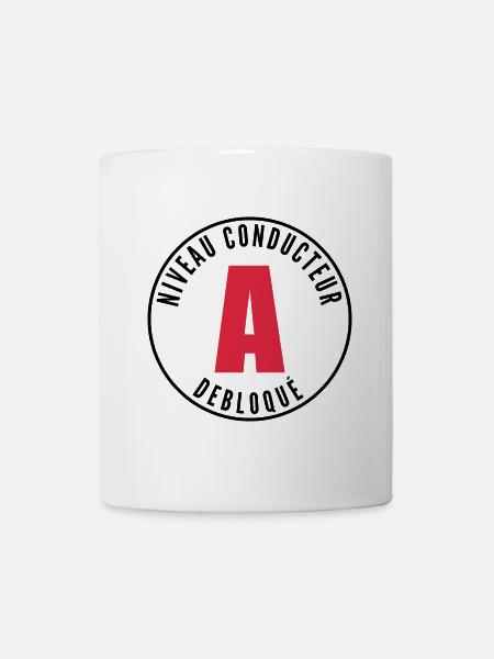 Jeune permis - Mug blanc - blanc