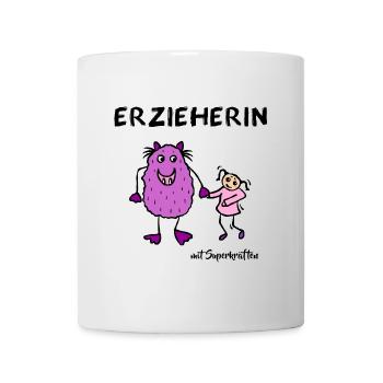 Erzieherin mit Superkräften - Monster Fantasy - Tasse - Weiß - Vorne