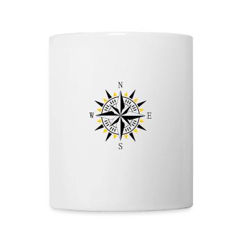 Kompass - Tasse - Weiß - Vorne