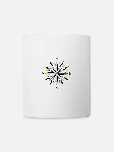 Compass - Mug - white