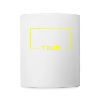 prag tour - Tasse - Weiß - Vorne