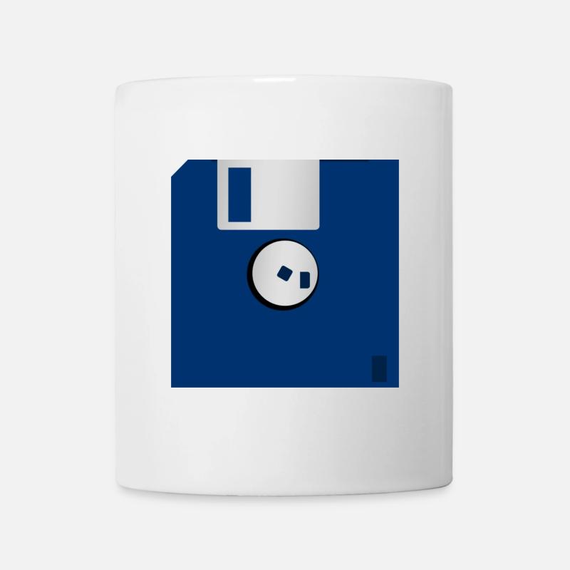 Floppy disk - Mug - white