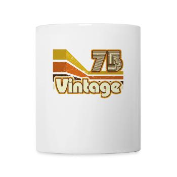 1975 Birthday born in 1975 Retro Vintage - Mug - white - Front