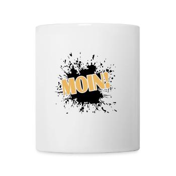 Moin - Tasse - Weiß - Vorne
