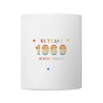 Awesome Since January 1969 Vintage 55 ans Birthday - Mug blanc - blanc - Devant
