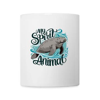 Dugong My Spirit Animal I Love Manatees - Mug - white - Front