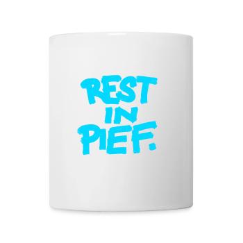 REPOS À PIEF (R.I.P.) - Mug blanc - blanc - Devant