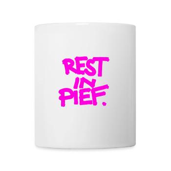 REPOS À PIEF (R.I.P.) - Mug blanc - blanc - Devant