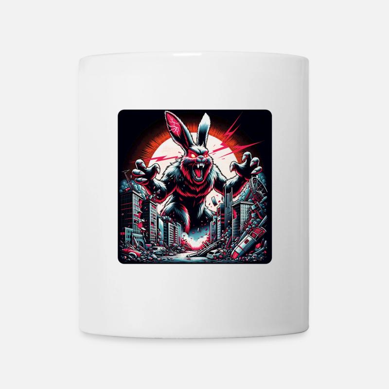 Beware of the Bunny Rabbit Disaster - Mug - white
