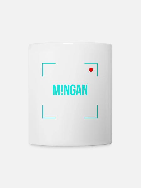 M!NGAN Türkis - Tasse - Weiß