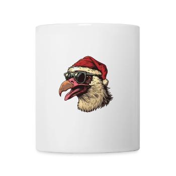 Harpie oiseau Noël drôle - Mug blanc - blanc - Devant