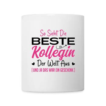 Collègue de travail Idée cadeau Meilleur collègue - Mug blanc - blanc - Devant