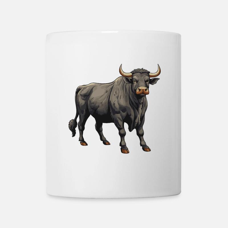 Animal taureau - Mug blanc - blanc