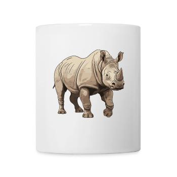 Rhinoceros Animal - Mug - white - Front
