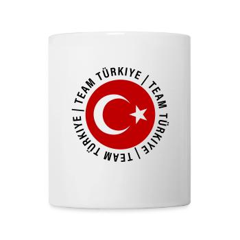 Équipe Turquie Drapeau Türkiye - Mug blanc - blanc - Devant