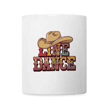 Line Dance mein Hobby - meine Passion - mein Ding - Tasse - Weiß - Vorne