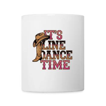 Line Dance Time Line Dancing Time to dance - Mug - white - Front