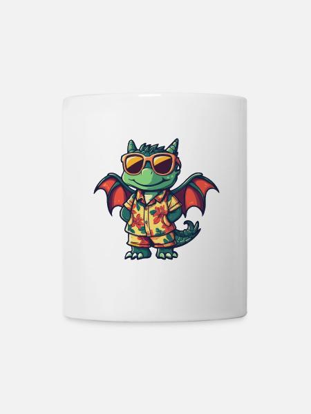Dragon Cool Summer - Mug blanc - blanc
