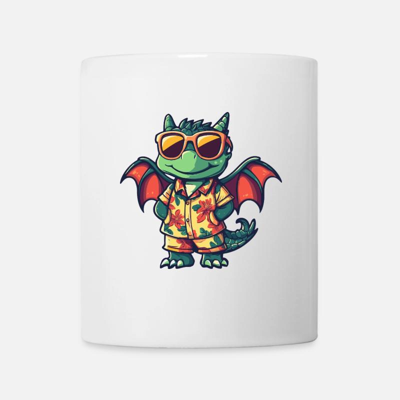 Dragon Cool Summer - Mug blanc - blanc