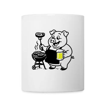 Pork Grilling Beer - Mug - white - Front