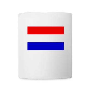 Drapeau hollandais - Mug blanc - blanc - Devant