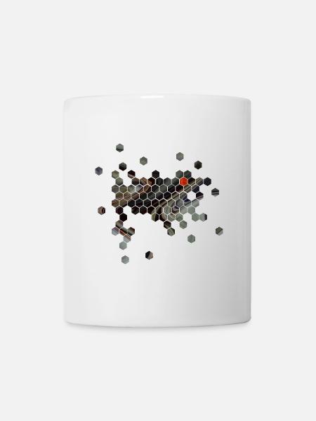 Don de plasma sanguin leucocytes de cellules de donneur de sang - Mug blanc - blanc