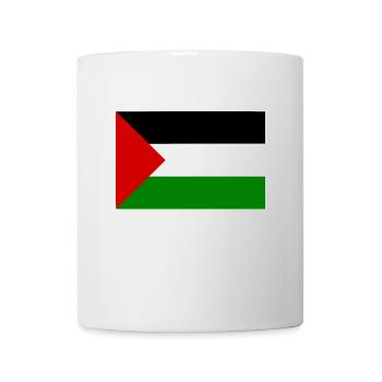 Free palestine - Tasse - Weiß - Vorne