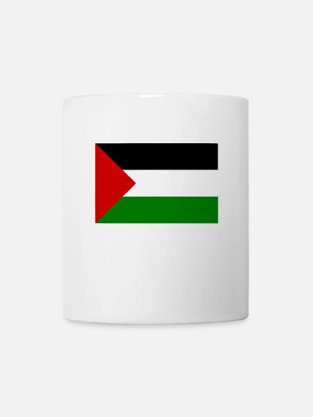 Free palestine - Mug blanc - blanc