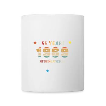 55 Years Old Made In 1969 Vintage March 1969 - Mug blanc - blanc - Devant