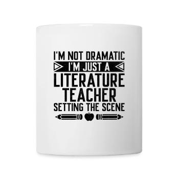 Literature Teacher School Teacher Funny Teachers S - Mug - white - Front