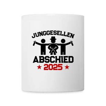 Junggesellenabschied 2025 Jga Team - Tasse - Weiß - Vorne