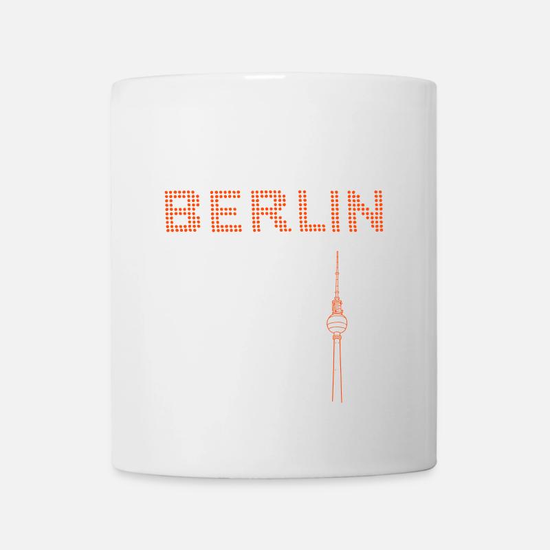 Fernsehturm Berlin - Tasse - Weiß