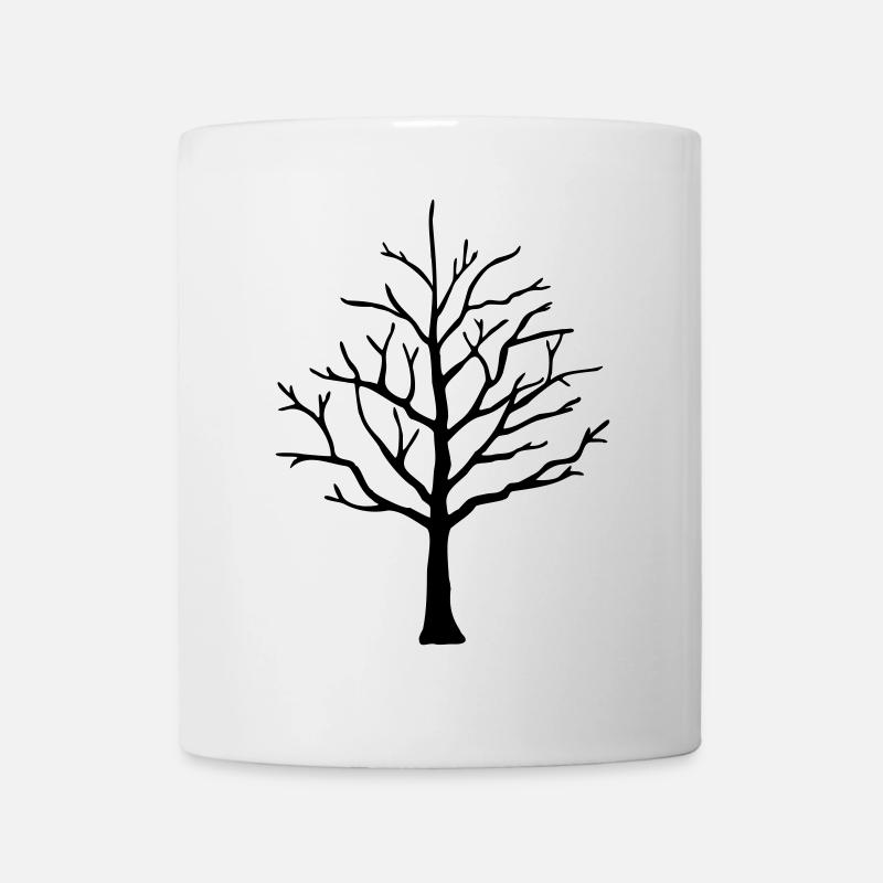 Baum - Tasse - Weiß