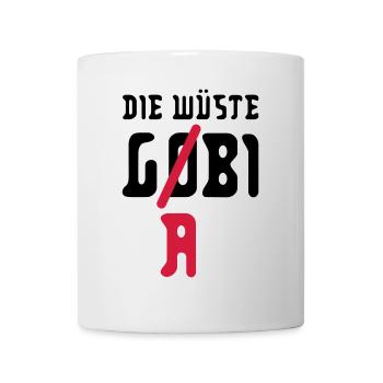 le désert g (o) (a) bilatérale - Mug blanc - blanc - Devant