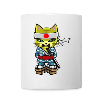 Chat mouraÏ - Mug blanc - blanc - Devant